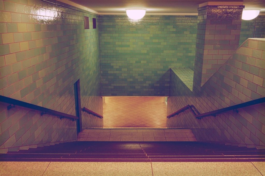metro, subway station, berlin