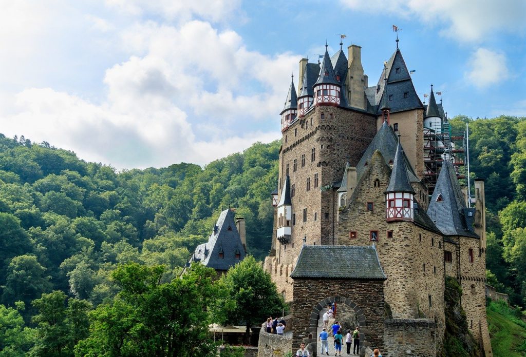 castle, burg eltz, middle ages