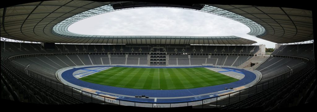 olympic stadium, stadium, berlin