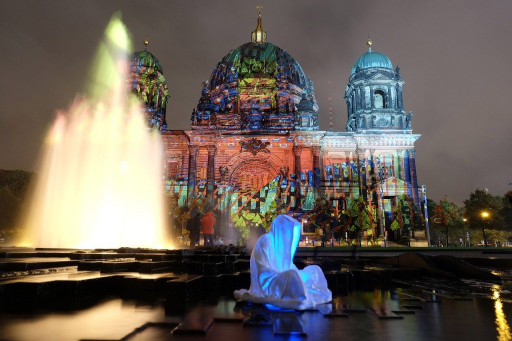 art, berlin, fountain